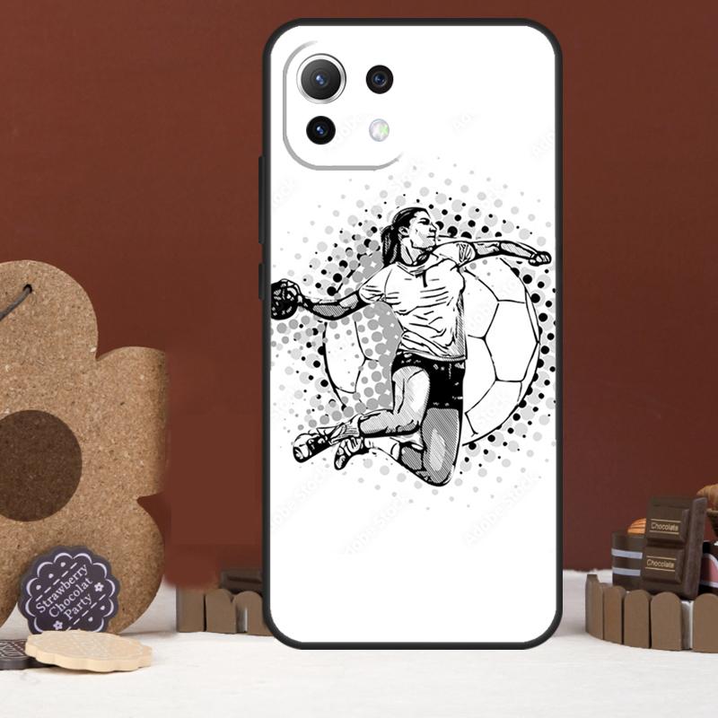 Handball Sport Case For Xiaomi 15T Pro 14T 13T 13 14 15 Ultra 17 Pro Max POCO F5 F6 F7 X5 X6 X7 Pro Cover