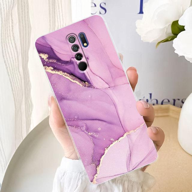 For Redmi 9A 9C NFC Case For Xiaomi Redmi 9 Case Silicon Fashion Clear TPU Back Cover For Xiaomi Redmi 9T 9AT Phone Case Fundas