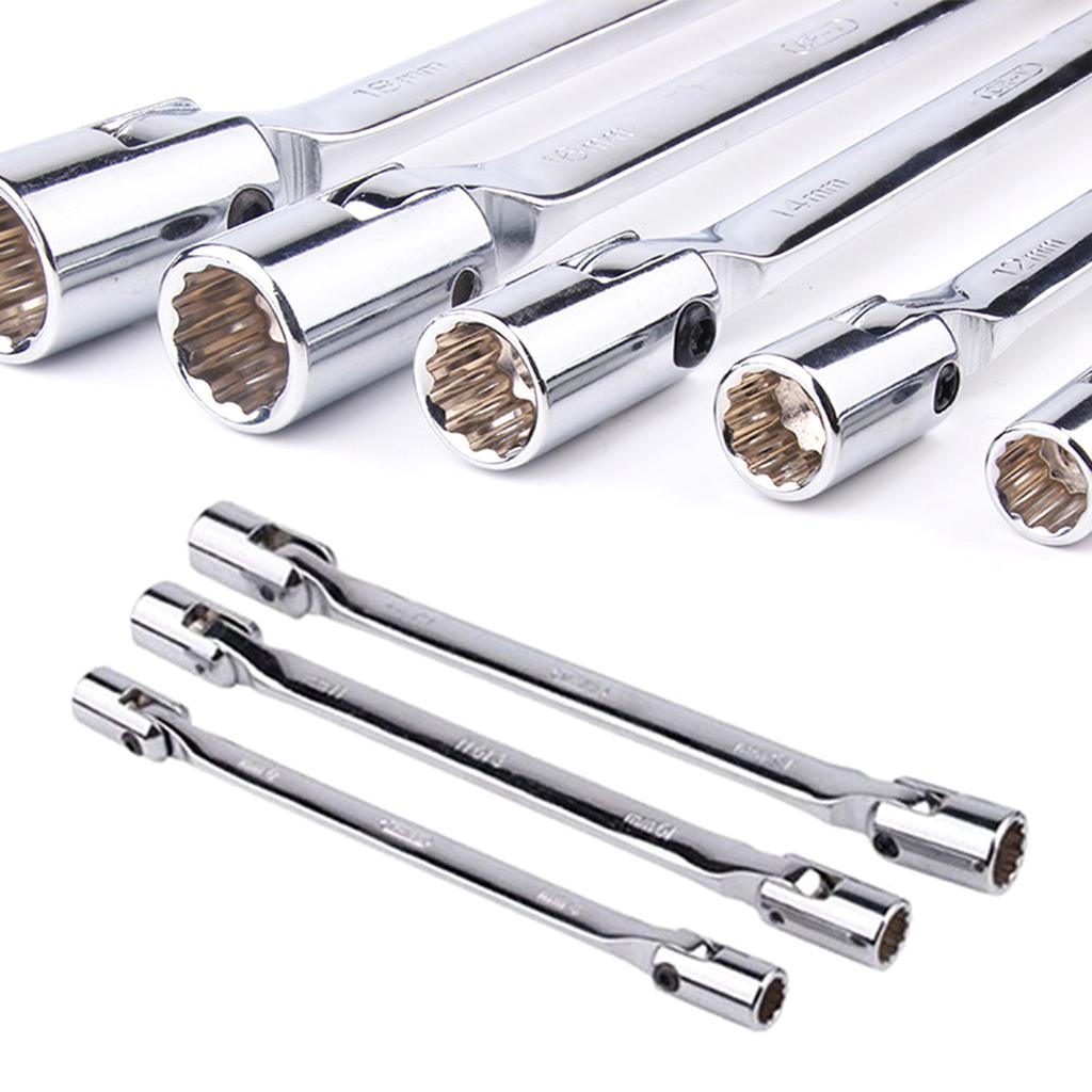 Set de chei pentru chei tubulare flexibile pentru întreținere auto Îmbunătățirea casei 3 buc.