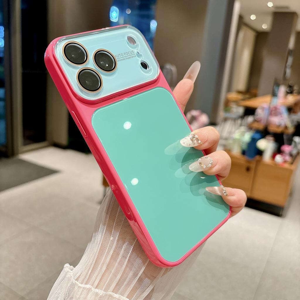 Dopamine Contrasting Glass Becomes 17 Seconds for iPhone17promax Mobile Phone Case 16pro All-inclusive Case 14/15