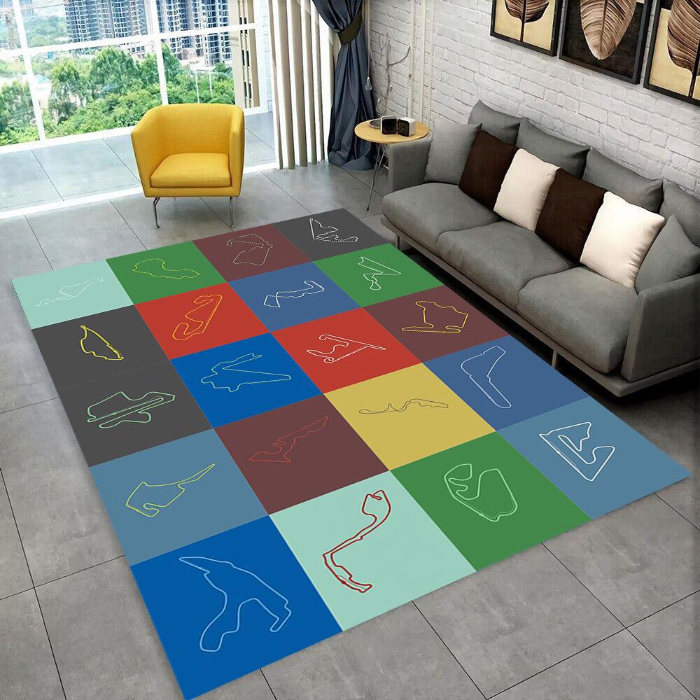 27 Style Sports City Event Map Racing Track Carpet Rug for Home Living Room Bedroom Sofa Doormat Decor,kids Non-slip Floor Mat