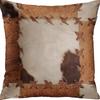 American Retro Linen Peach Leather Velvet Pillow Case Living Room Sofa Office Car Cushion