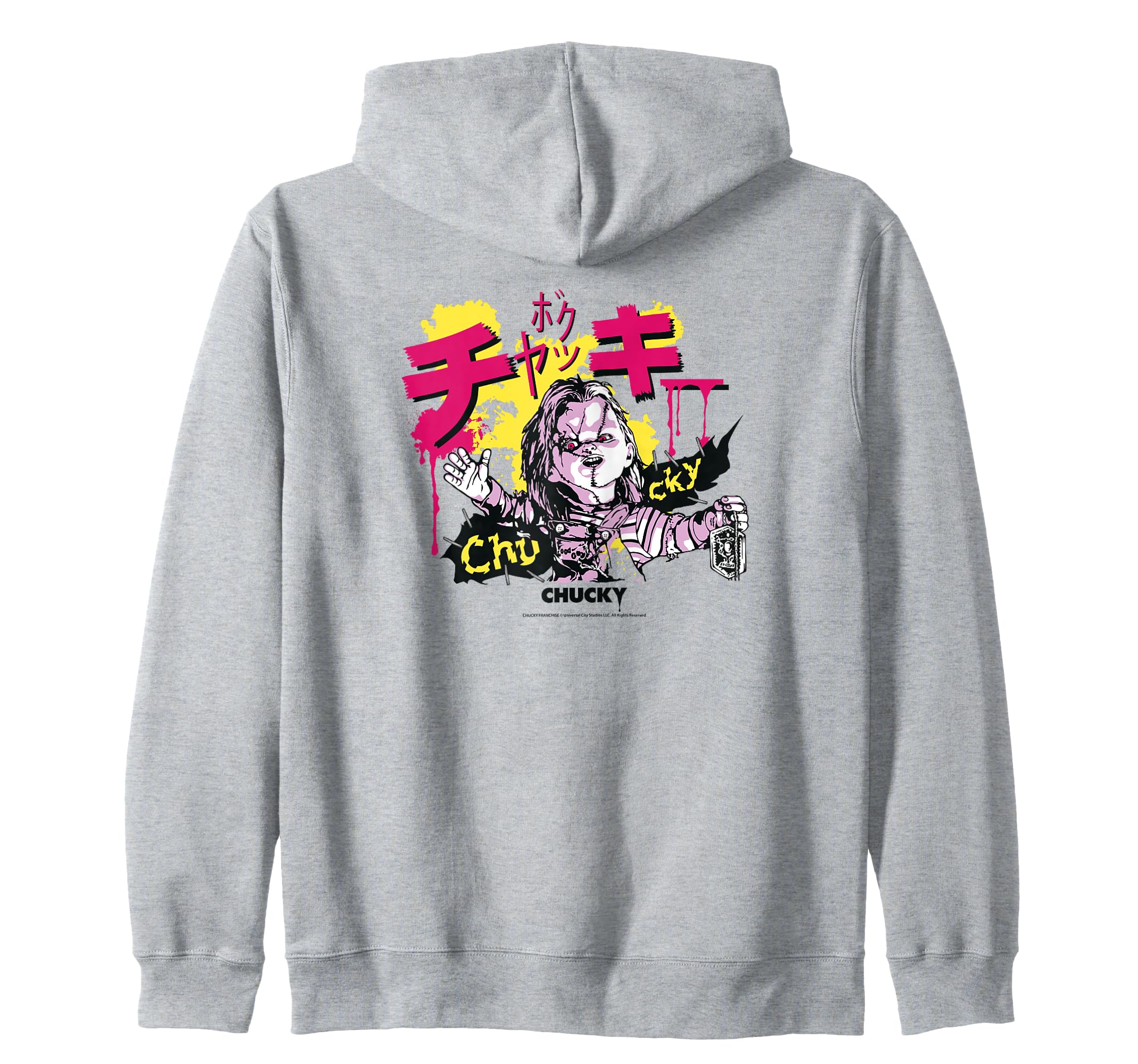 

Chucky pendant zip hoodie синій