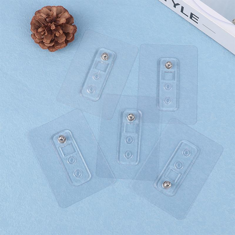 5Pcs No-Punch Screw Sticker Strong Non-Marking Hangers Nail-Free Hooks Sticky Hooks Load-Bearing Screws No-Punch Screw Sticker