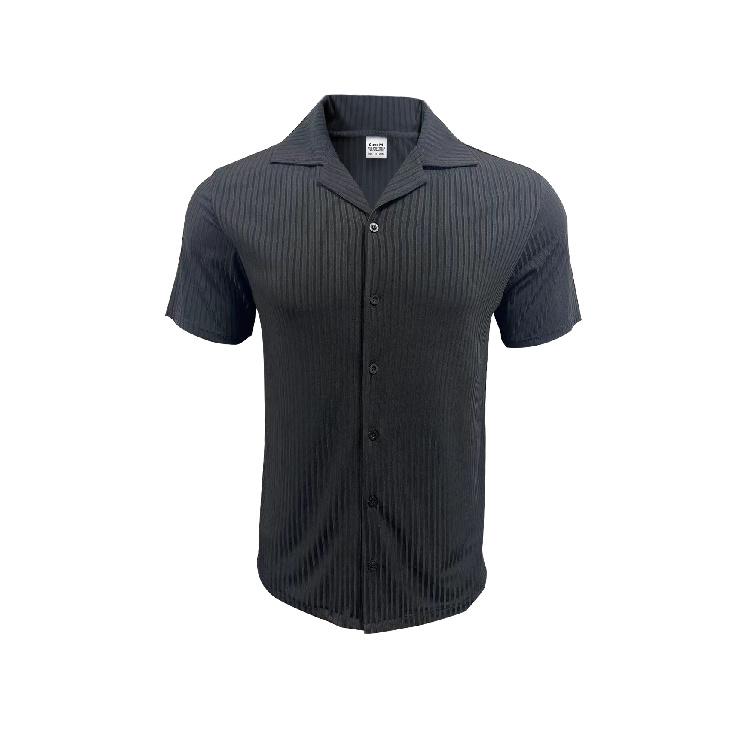 New Versatile Pure Cotton Sports Fitness Men'S Twill Polo Shirt, Business Casual Men'S Solid Color Short Sleeved T-Shirt