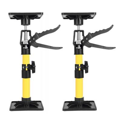 2Pcs Cabinet Jacks Hand Support Rod Telescopic Steel Pole Adjustable Quick Support Rod DIY Installation Helper