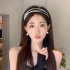 New Women Full Pearls Hair Bands Elegant Sweet Headband Simple Hair Hoop Head Band Korean Handmade Wedding Gift Hair Accessories