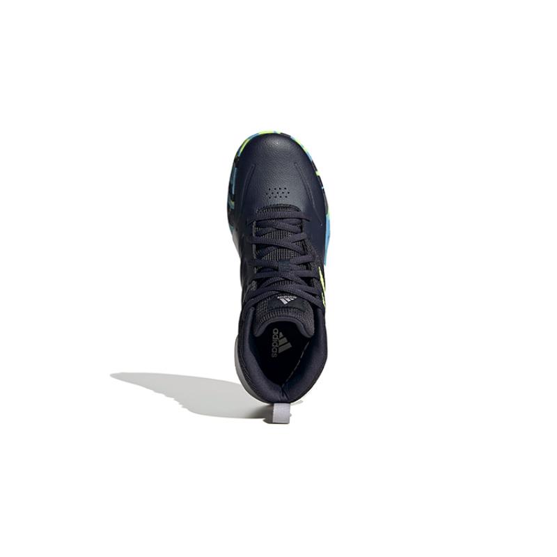 Adidas Own The Game J Wide 'Legend Ink Signal Green' Sneakers FW4566