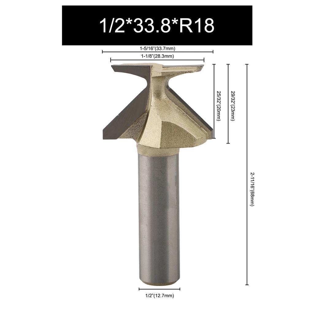 1/2 Inch Router Bit Router Bits Architectural Woodworking Easy Setup And Operation Flexible Sheet Metal Bending For Wooden Doors