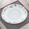 7-Inch Round Bone China Porcelain Plate - Chinese Style Tableware