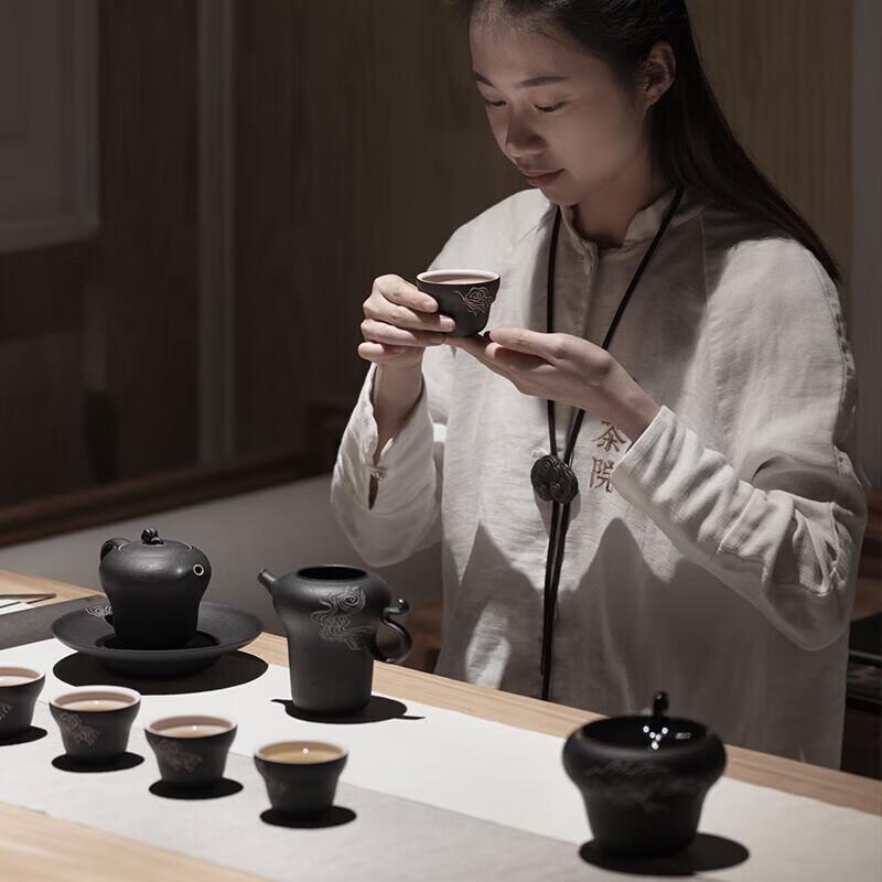 Wanqiantang Ceramic Kung Fu Tea Set