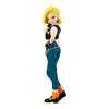 Gashapon Action Figure Model Toy Z HG Female Characters Chi-chi Bulma Android 18 Pose Statue Collectible Set