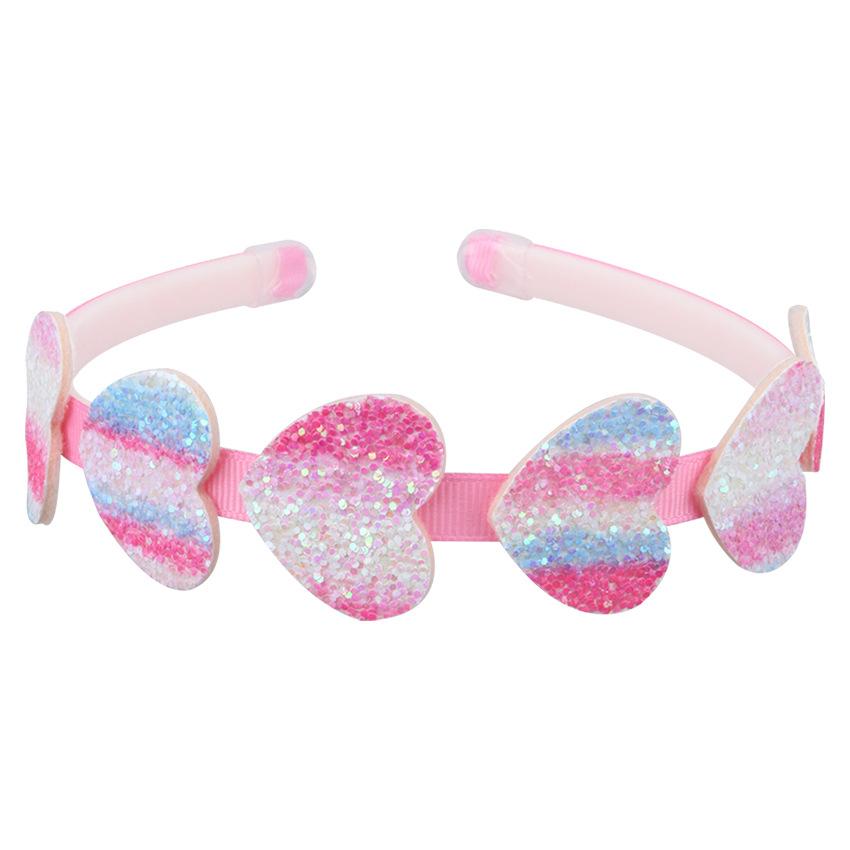 2025 Spring New Baby Headband, Gradient Sequin Star Cute Hair Accessory, Hair-Friendly Non-Slip Hoop, Perfect for Little Girls