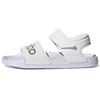New Adilette Sandal 'White Champagne Metallic' Women's H03266