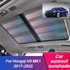 Car Sunroof Sunshade For Hongqi H5 MK1 2017– 2018    Accessorie Sun Shade Protection Heat Ulation Cover Part