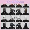 Brown Horse Head Mask Funny Latex Costume Accessory For Parties And Festivals Events
