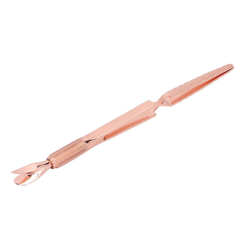 Stainless Steel X-shaped False Nail Shaping Tweezers  Professional Use