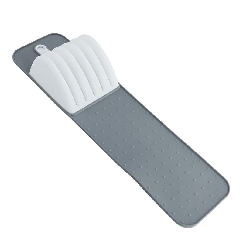 Moderner Küchenutensilienhalter aus weichen Gummimaterialien, tragbare, platzsparende Aufbewahrungsorganisatoren für den Heimgebrauch