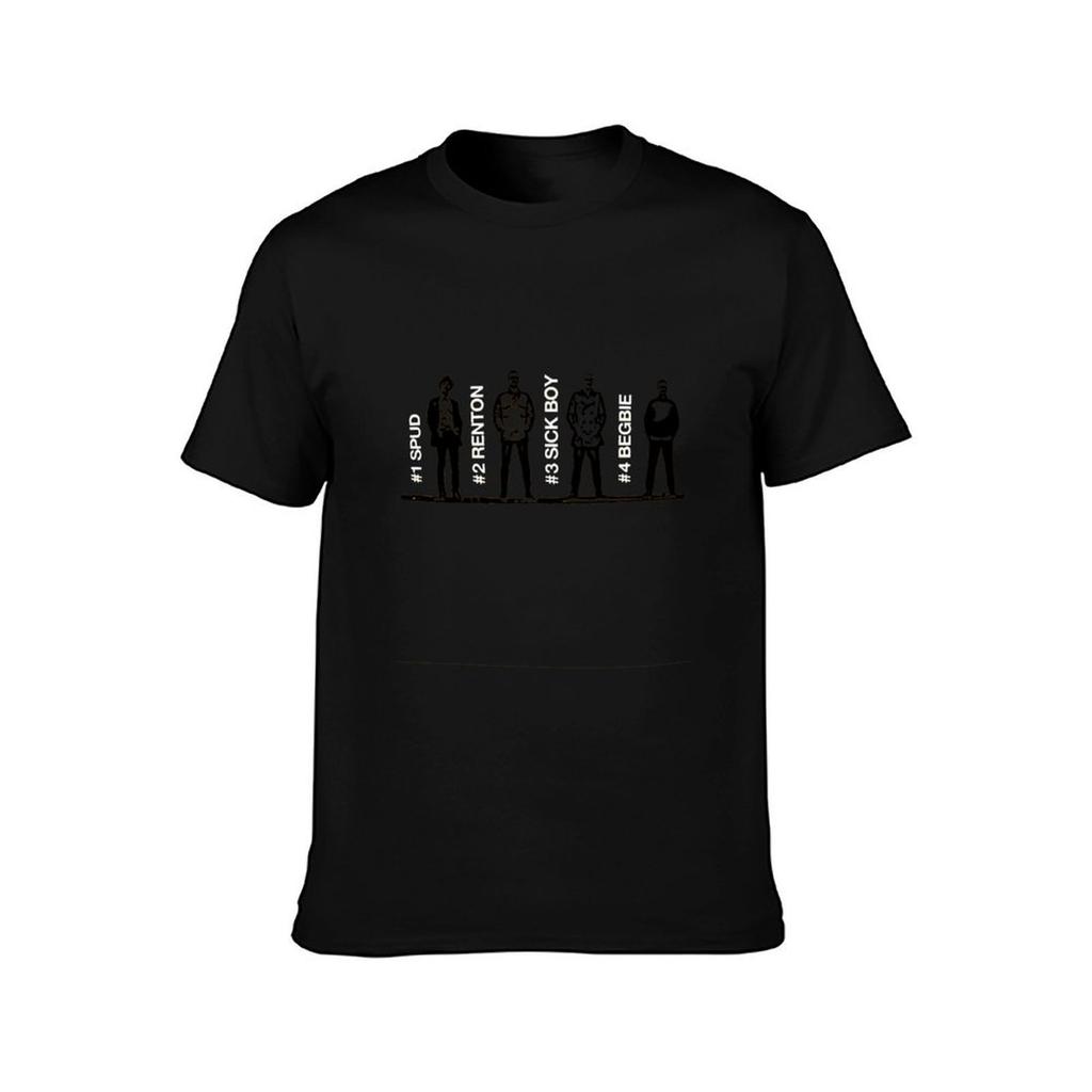 T2 Trainspotting 2 TShirt Casual Loose Short Sleeve Tee for Men
