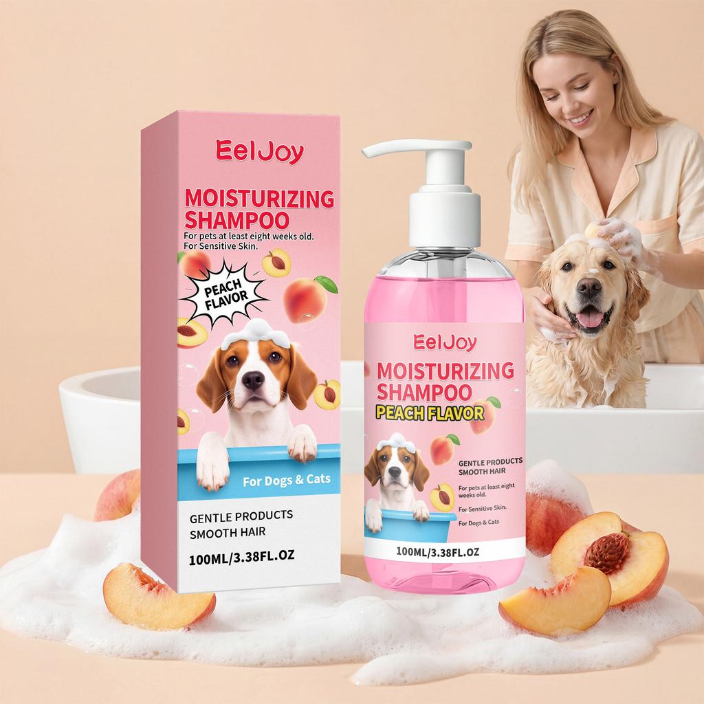 EELJOY Pet Shampoo for Dogs and Cats, Gentle Cleaning with Nourishing Formula