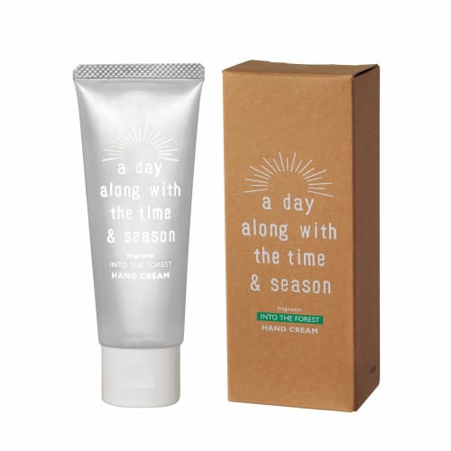 A Day Hand Cream Into the Forest 50g (Weakly Acidic, Naturally Derived, Refreshing Coniferous Woody Scent Reminiscent of Forest Bathing)