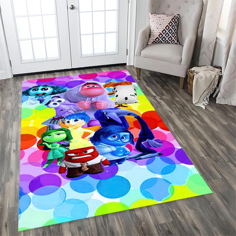 Inside Out Emotions Adventure for Living Room Rug, Bedroom, Study Room, Hallway Decoration, Perfect for Home Decoration or Holiday Gifts