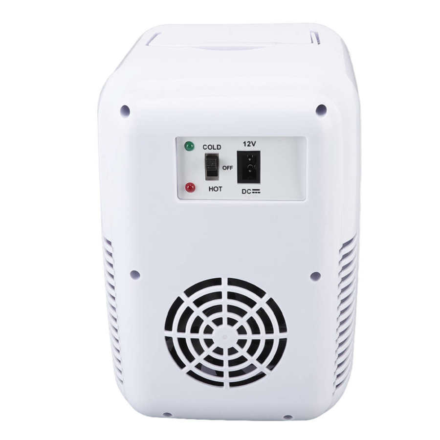 Frigorifero per auto da 4 litri, raffreddamento, riscaldamento, congelatore, refrigeratore, scaldavivande, mini frigorifero portatile per auto, per viaggi all'aperto