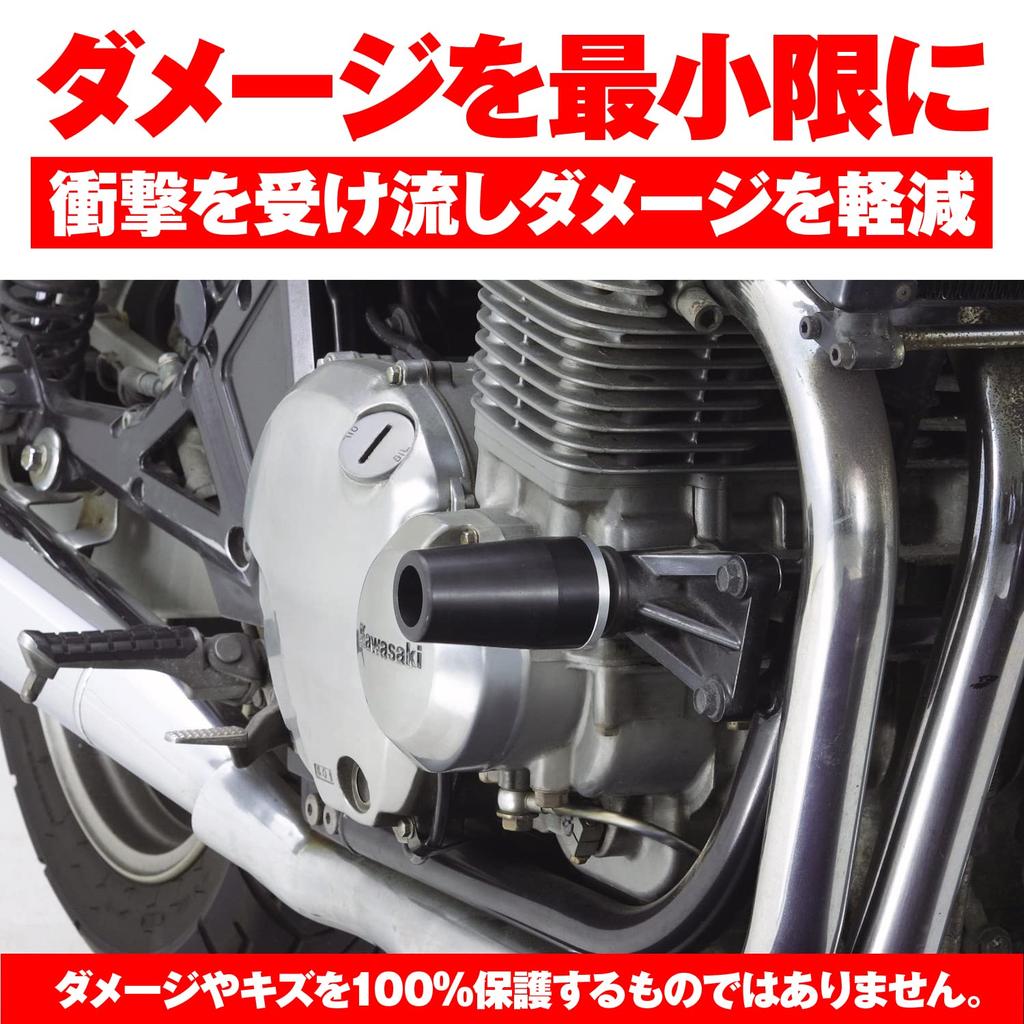 Daytona Motorcycle Engine Engine Protector for Zephyr Model 79943 Slider, 1100/RS (All Years), Silver,