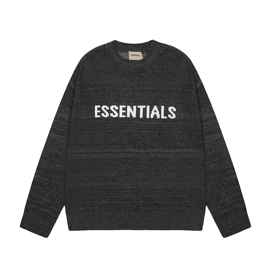 Essentials Podzimní novinka plus velikosti Vysoce kvalitní pletený svetr