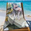 Game Seed Zenless Zone Zero Towel Sports Quick Dry Travel Camping Gear Sandproof Soft Light Large Beach Towel