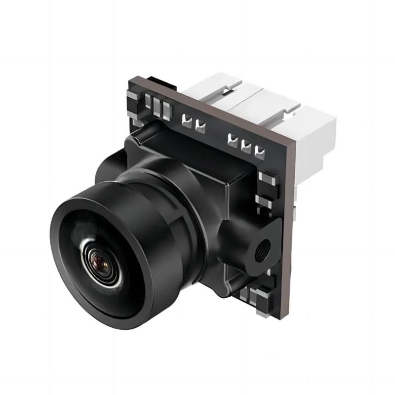 

1200TVL FPV Camera 1.8mm Lens 1/3 CMOS Camera 3.7V-18V with OSD Internal Adjustable for FPV Racing Drones 4 to 3 black