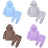 Trendy European and American Children's Long-Sleeve Hoodie & Pants Set for Boys