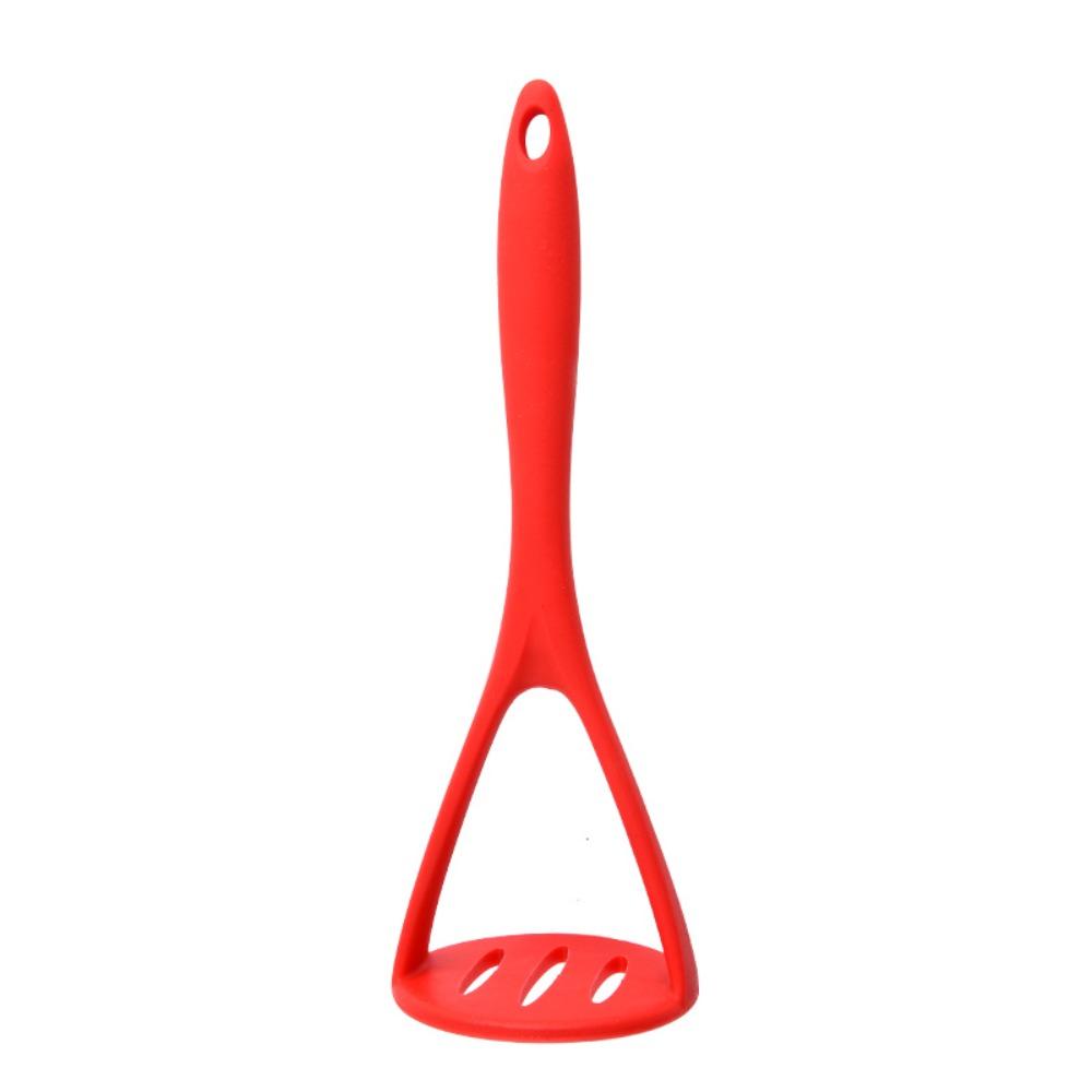 Nonstick Avocado Smasher Non-scratch Fruit Ricer Safe Vegetable Crusher  Baby Food Preparation красный