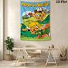Maya the Bee Wall Tapestry Aesthetic Wall Hanging Printed Fabric Blanket Decorative Tapestries for Bedroom Living Room Home Decor