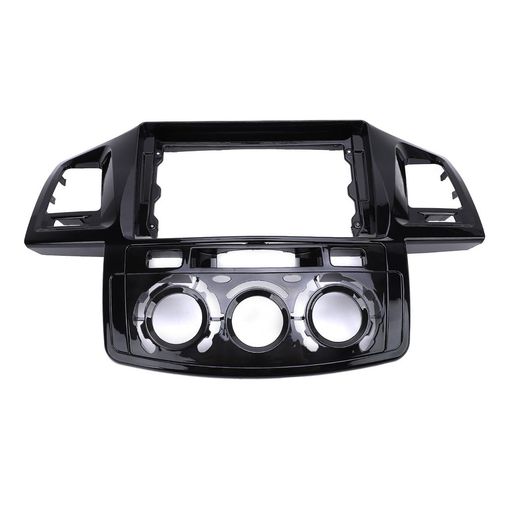 Car Stereo Radio Fascia 9 Inch Black Protective Prevent Scratch Navigation Panel Frame for Hilux 201