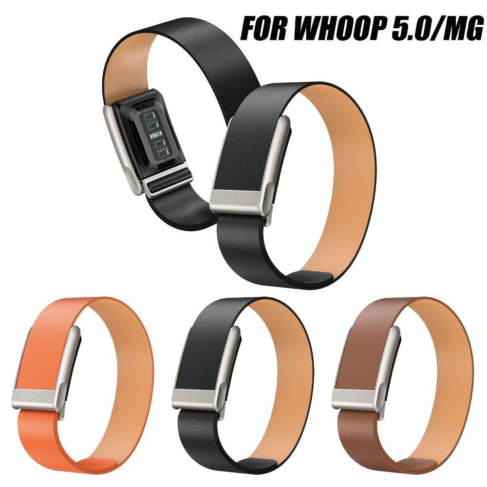 Cinturino di ricambio in vera pelle per Whoop 5.0/MG Fitness Band Accessori