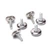 4 buc. M6 M8 15/20/25Mm Picioare de mobilier din oțel reglabil pentru masă de bază anti-alunecare