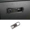 For Benz GLB - Carbon Fiber Vinyl Co-Pilot Storage Box Handle Cover Trim