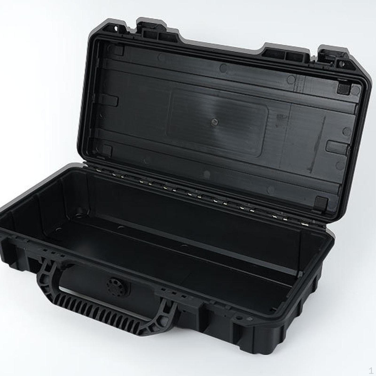 

Кейс для инструментов, жесткий пылезащитный портативный водостойкий контейнер для хранения гаражного снаряжения 52x18x10 cm