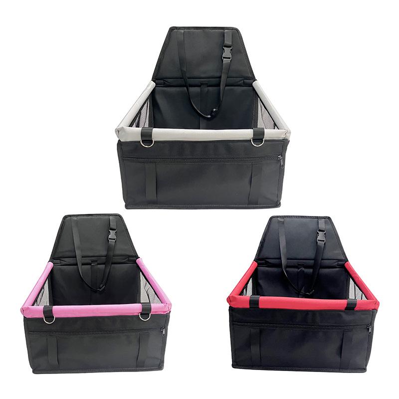 Pet Car Seat Pad: Safe Booster & Anti-Dirty Bed for Dogs & Cats