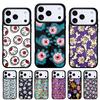 Halloween Scary Eyeball Phone Case for iPhone 17 16 15 14 13 Pro Max Back Cover for 12 11 Pro Coque