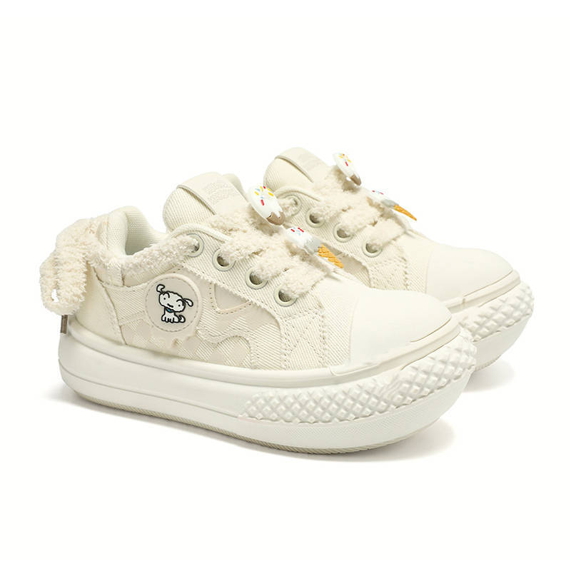 

Совместная обувь детская светло-голубая мультяшная парусиновая обувь женская весенне-осенняя новая с увеличением роста уродливая милая обувь с большой головой женская 40 бежевый