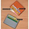 Ultra-Thin Genuine Leather Business Card Holder Compact Wallet Simple Design Top Layer Cowhide Single-Piece Card Sleeve High-End