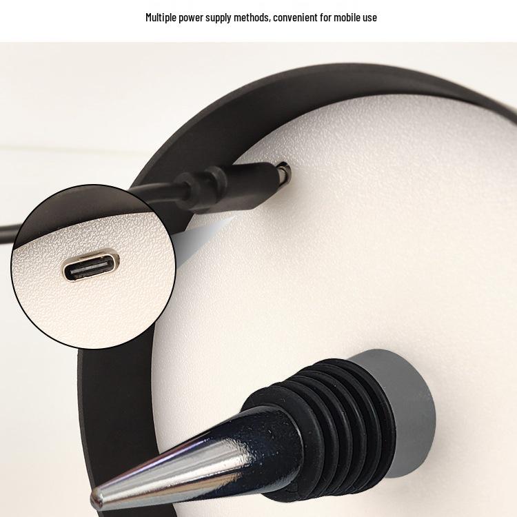 Plug-in Nightlight Cork Lamp, Empty Bottle Atmosphere Light for Wine Cafe Decor.