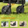 41L Festival Trolley on Wheels, Compact Garden Folding Trolley Cart