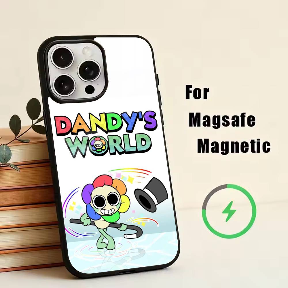 Cute Sprunki  Phone Case For iPhone17,16,15,14,13,12,11 Plus,Pro Magnetic For Magsafe Wireless Charging
