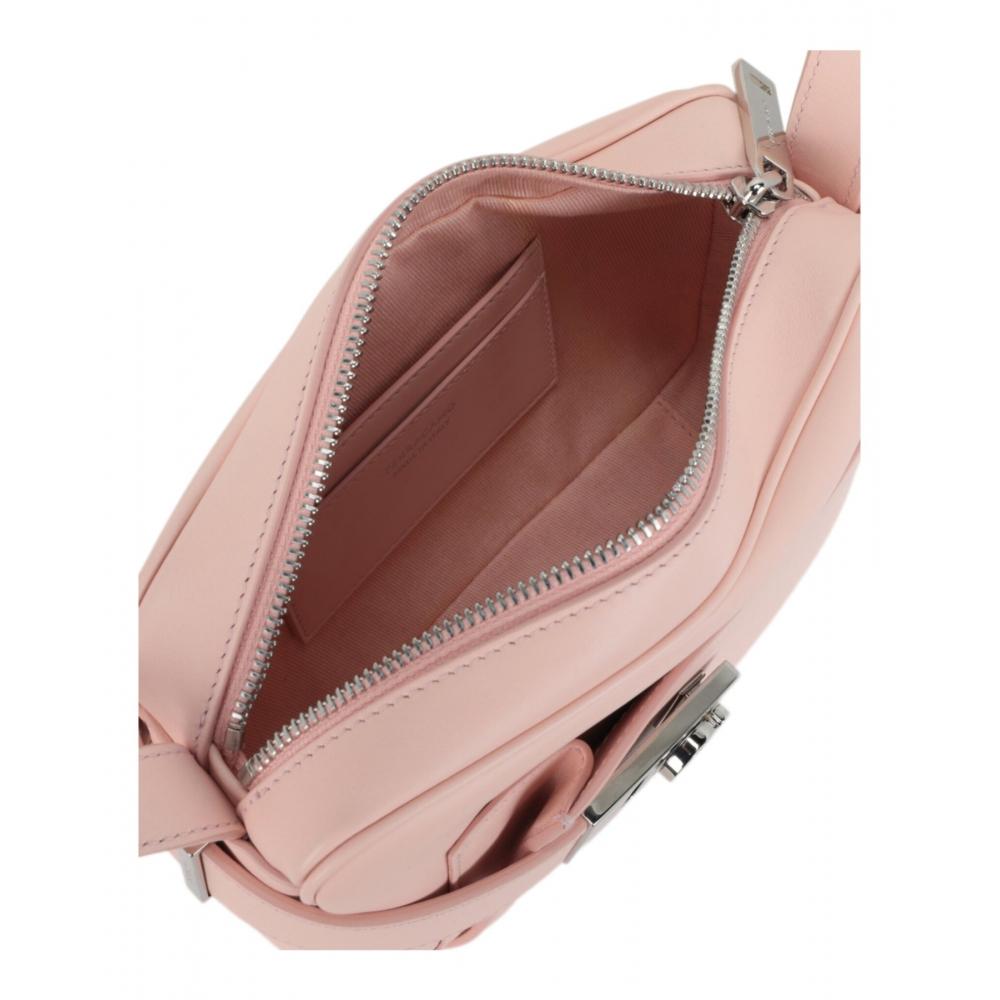 Salvatore Ferragamo Small Archive Camera Case Crossbody Bag Light Pink