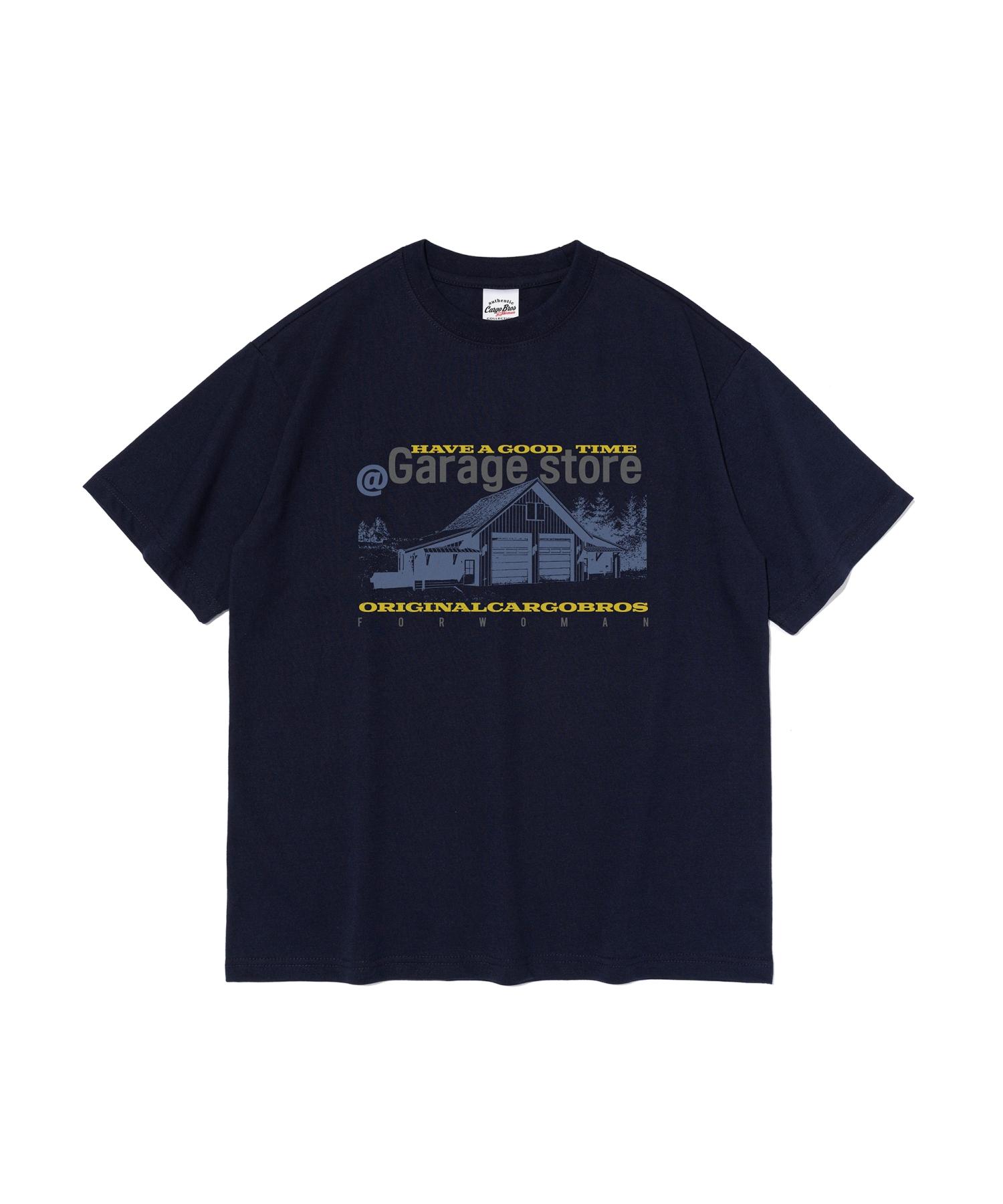 Cargo Bros For Woman American Store Short Sleeve T-Shirt (Navy) L