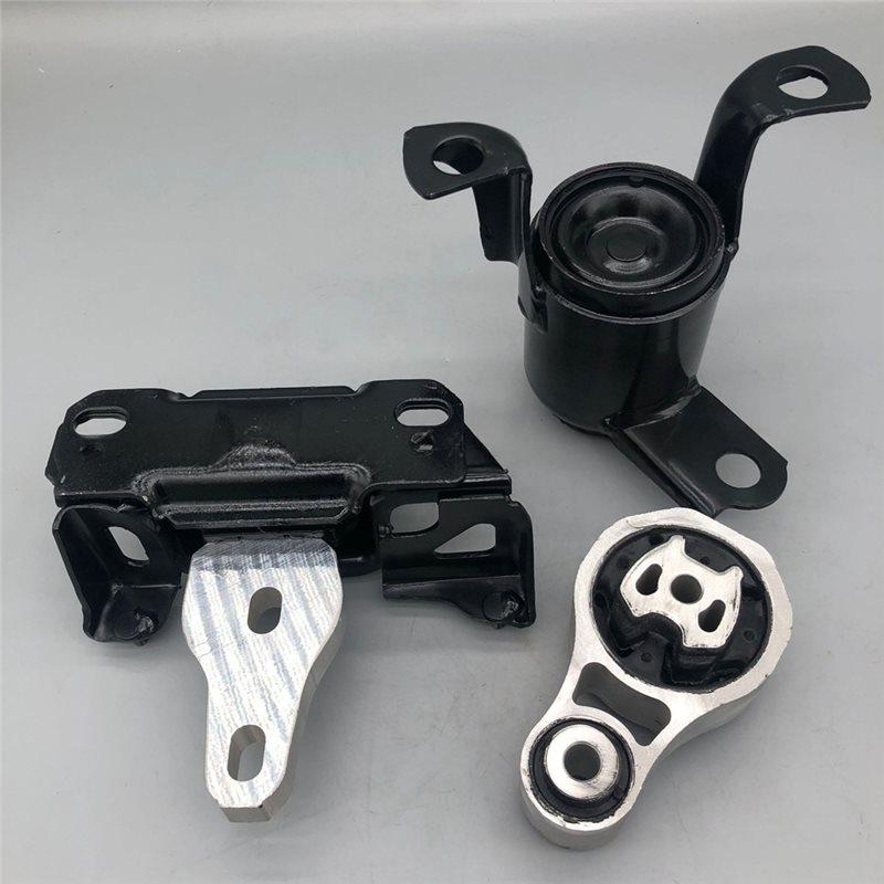 New-3PCS Engine Motor & Trans Mount Set For Ford Fiesta 1.6L Manual 2011-2017 D65239060H 8V5Z6068A BE8Z6068A