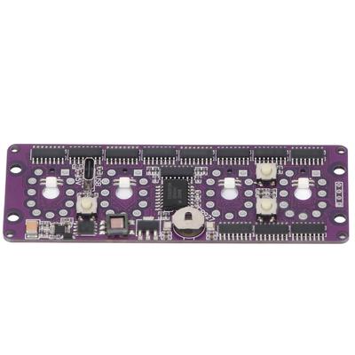 Nixie Tube Clock Circuit Board 12 24 Hour Accurate Timekeeping Easy Setting Nixie Clock Module
